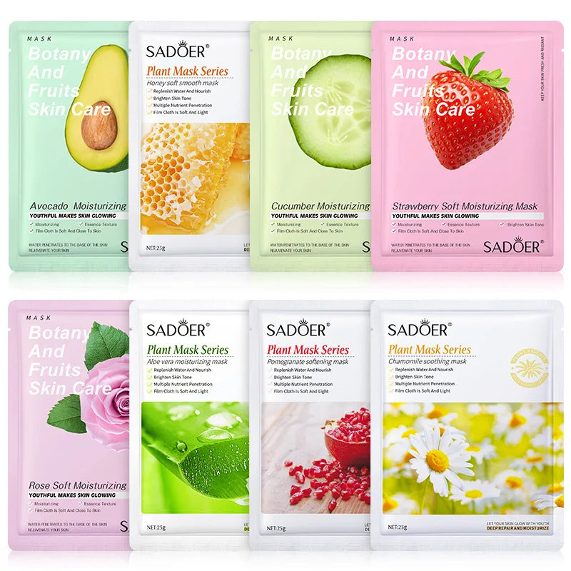 Pack 8 Mascarillas Faciales Coreanas